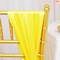 Decorative Accents 10 Pieces Satin Chair Sashes Canary Yellow Event Decor Accent 8"x108"